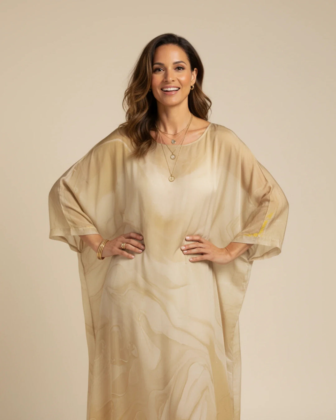 Elegant Women's Long Sleeve Maxi Dress for Any Occasion-Metro Lane Plaza