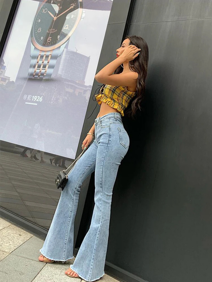 Slim Fit High Waist Pants for Women-Metro Lane Plaza