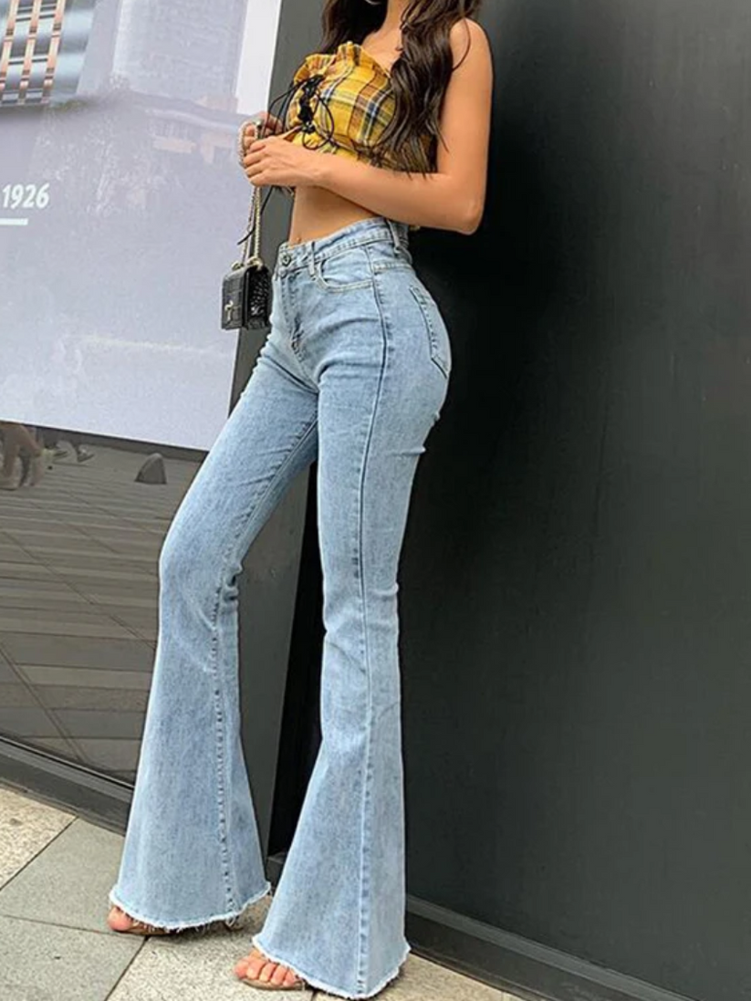 Slim Fit High Waist Pants for Women-Metro Lane Plaza