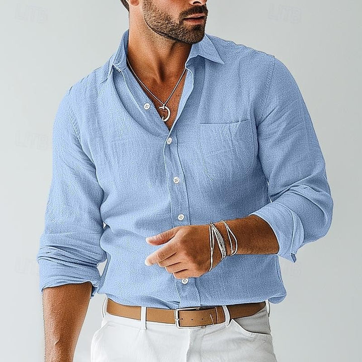 Camicia leggera ed elegante da uomo