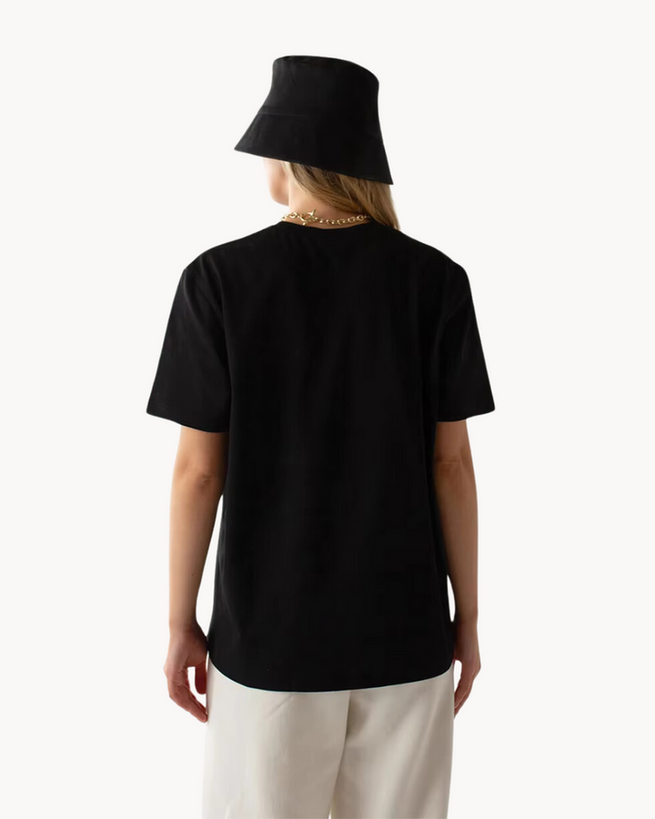 Ziah | Women's Basic Short Sleeve T-Shirt-Metro Lane Plaza