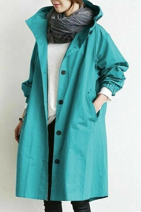 Emily | Women's Lightweight Waterproof Hooded Windbreaker-Metro Lane Plaza
