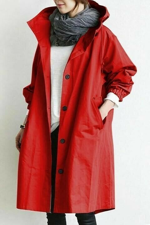 Emily | Women's Lightweight Waterproof Hooded Windbreaker-Metro Lane Plaza